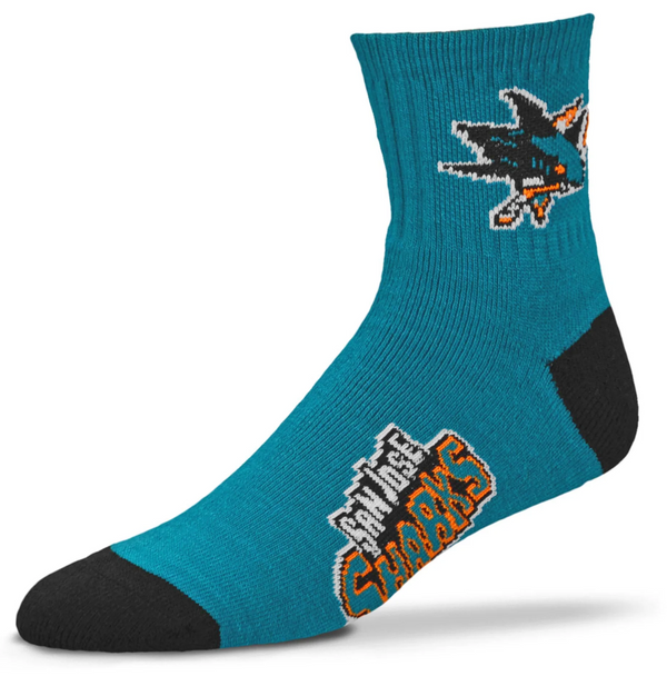 San Jose Sharks Crew Socks -Medium