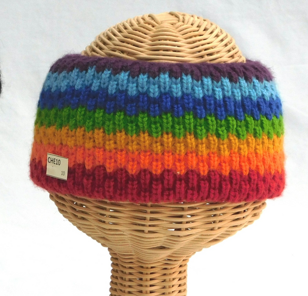 Knit Headband - Rainbow