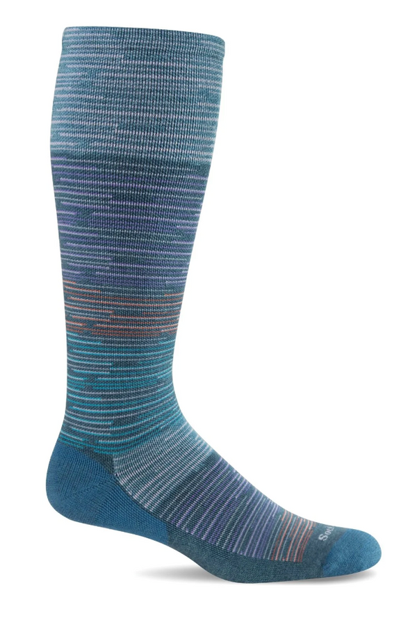 Compression Sock Good Vibes -Blueridge -Medium/Large