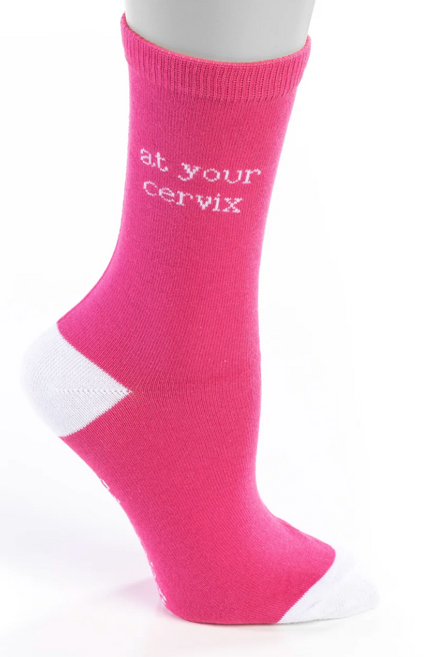 At Your Cervix Crew Socks