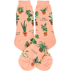 Women's Plant Lady Sock