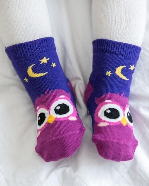 Owl Zoo Socks -0-18 Months