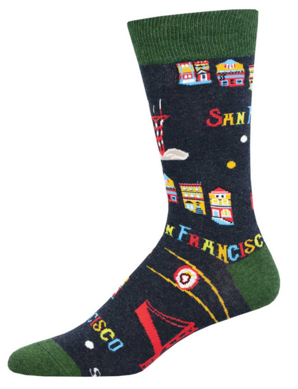 Men's San Francisco Crew Socks