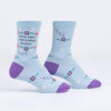 Women's Kick Some Ass Today Crew Sock