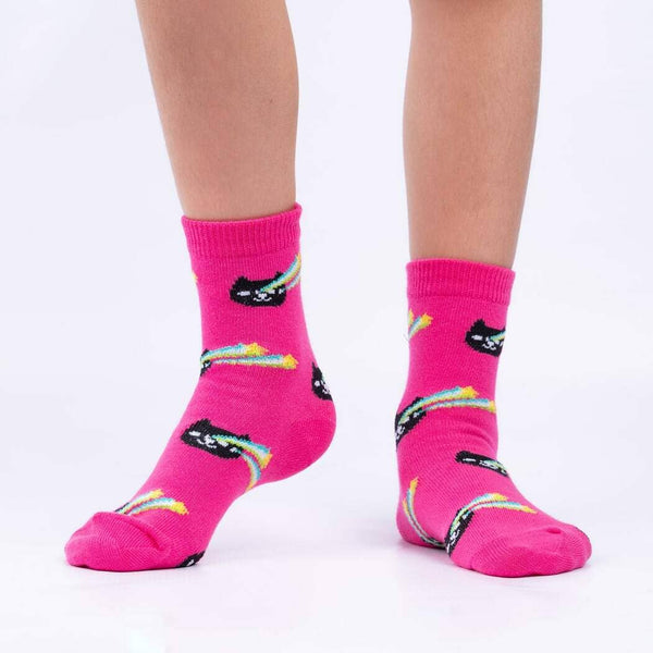 Youth Crew Sock Pack: Space Cats