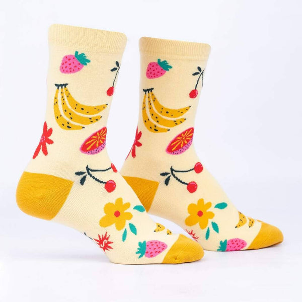 Women's Fruity Bloom Crew Sock