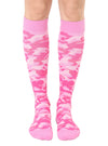 Compression Sock -Camouflage - Pink