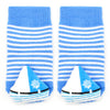 Sailboat Boogie Toes Rattle Socks: 1 - 2 Y