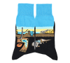 Art Socks -Salvador Dalí - The Persistence of Memory: EU 36-40 | UK 3½-6½ | US 6-9