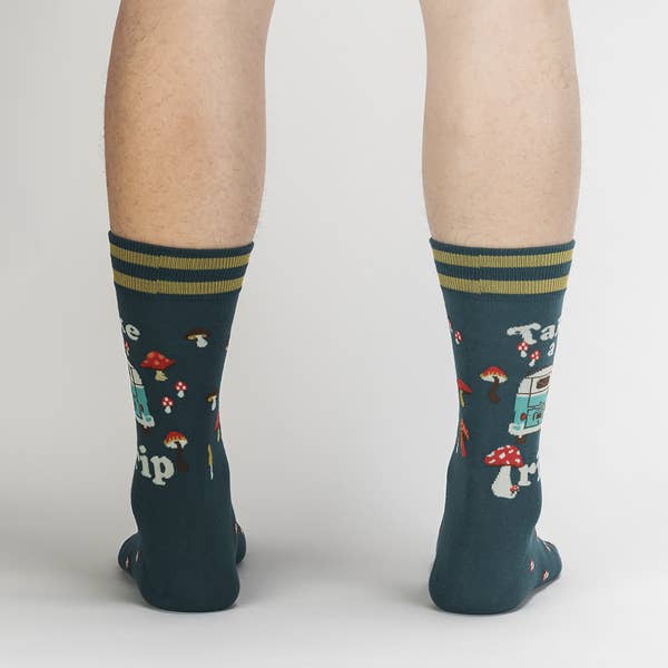 Men's Take A Trip Crew Sock