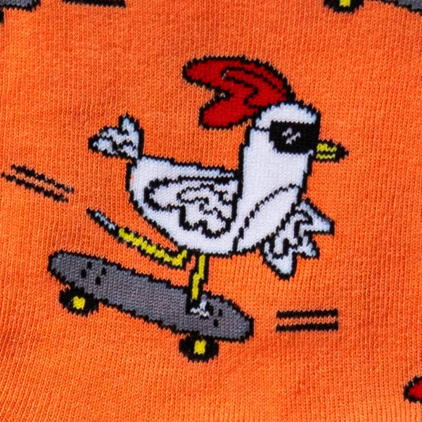 Women's Rad Chicken Crew Sock