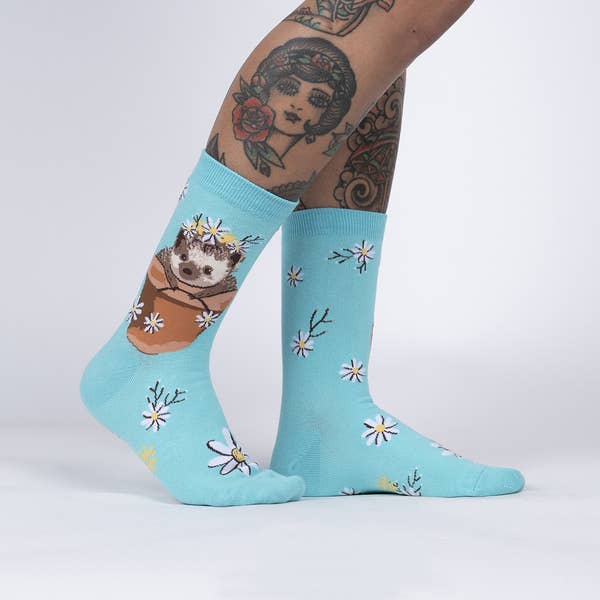 Women's My Dear Hedgehog Crew