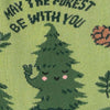 Women's May the Forest Be With You Crew Sock
