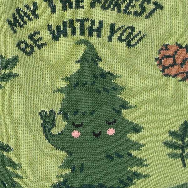 Women's May the Forest Be With You Crew Sock