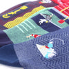 Screwball - Baseball Themed Embroidered Pima Socks