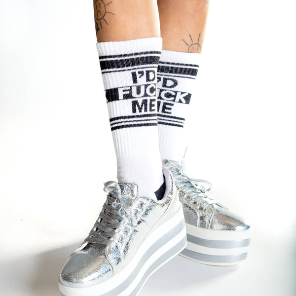 I'd Fuck Me Gym Crew Socks