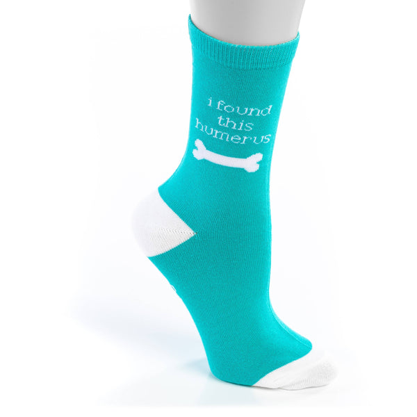 I Found this Humerus Crew Socks