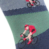 Cycling Around - Biking Themed Fine Men's Socks