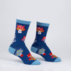 Women's Crew Sock: Mushroom Cats