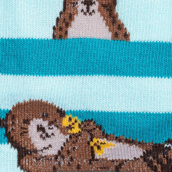 Junior Knee-High Sock: My Otter Foot