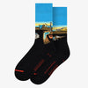 Art Socks -Salvador Dalí - The Persistence of Memory: EU 36-40 | UK 3½-6½ | US 6-9