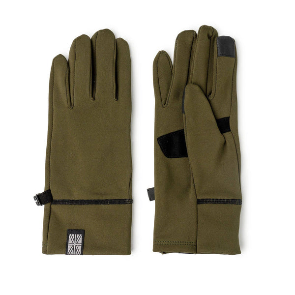 Britt's Knits Thermaltech Gloves 2.0 Open Stock: Olive / Small/Medium