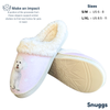 Snuggs Bichon Frise Slipper - Comfy - Pet lovers: Small