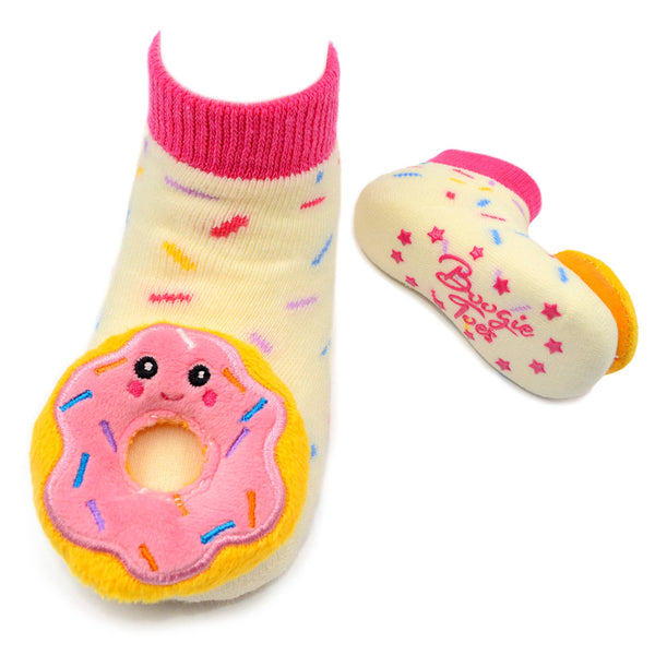 Donut - Boogie Toes Rattle Socks : 1 - 2 Y