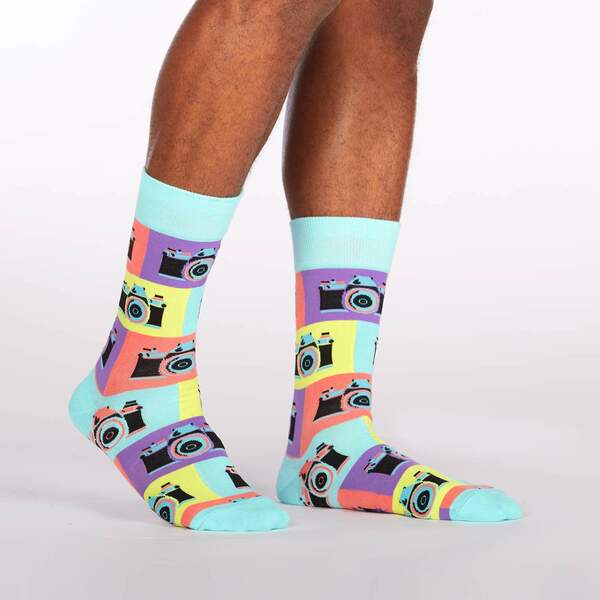 Men's Say Cheese! Crew Sock