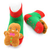 Gingerbread Christmas Boogie Toes Rattle Socks: 1 - 2 Y