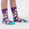 Junior Crew Sock Pack: Sloth Dreams