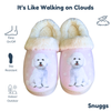 Snuggs Bichon Frise Slipper - Comfy - Pet lovers: Small