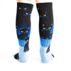 Junior Knee-High Sock: Cats In the Dark
