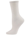 Flatknit Cashmere Crew Sock: Kombu Green / 9-11