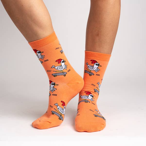 Women's Rad Chicken Crew Sock