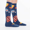 Junior Knee-High Sock: Planets