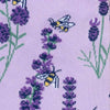 Women's Bees and Lavender Crew Sock