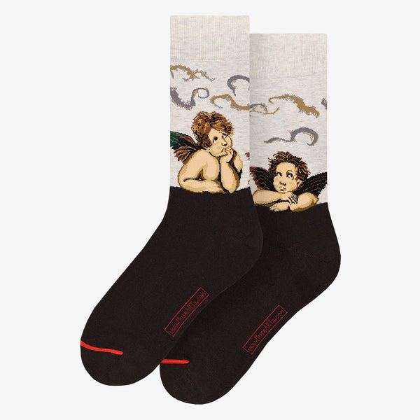 Art Socks -Sanzio - The Angels of the Sistine: EU 36-40 | UK 3½-6½ | US 6-9