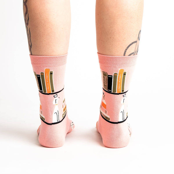 Women's A Novel Idea Crew Sock