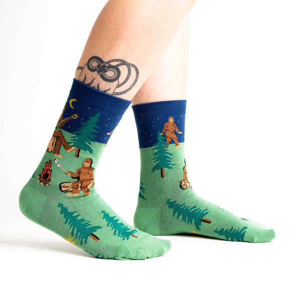 Women's Sasquatch Campout Crew Sock