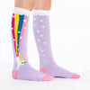 Junior Knee-High Sock: Rainbow Blast