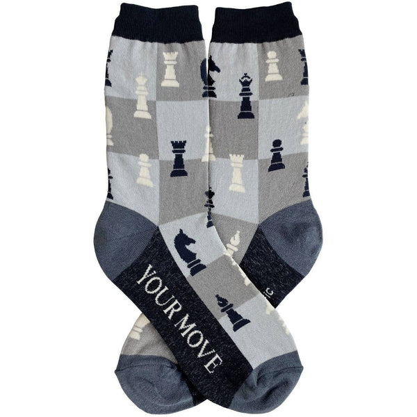 Women's Chess Crew Socks