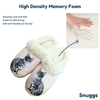 Snuggs Silver Tabby Cat Slipper - Comfy - Pet lovers: Large