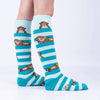 Junior Knee-High Sock: My Otter Foot