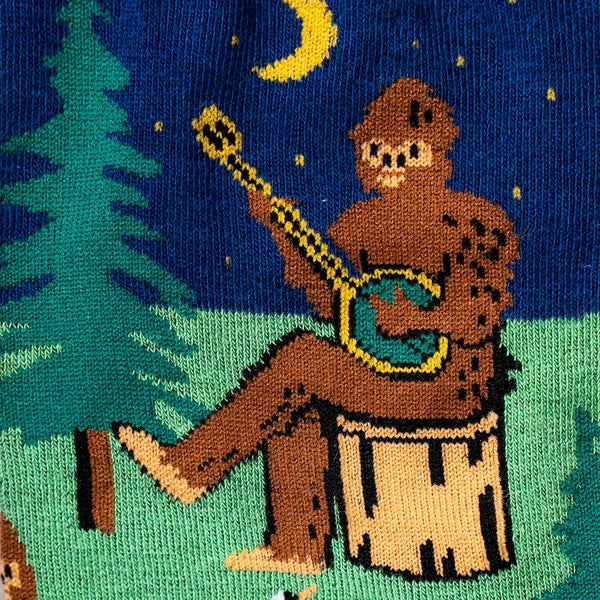 Women's Sasquatch Campout Crew Sock