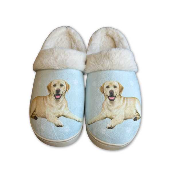 Snuggs Labrador, Yellow Slipper - Comfy - Pet lovers: Small