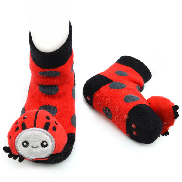 Ladybug Boogie Toes Rattle Socks: 1 - 2 Y