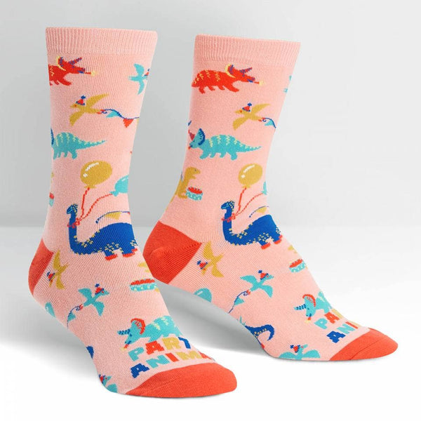 Women's Party Animal Crew Sock