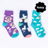 Junior Crew Sock Pack: Sloth Dreams