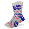 Men's Nasa Socks: Shoe Size 7-12